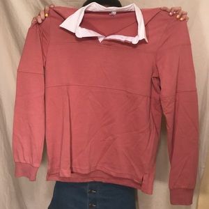 Pink Rugby Top – American Apparel